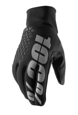 100% Hydromatic Brisker Gloves - Black