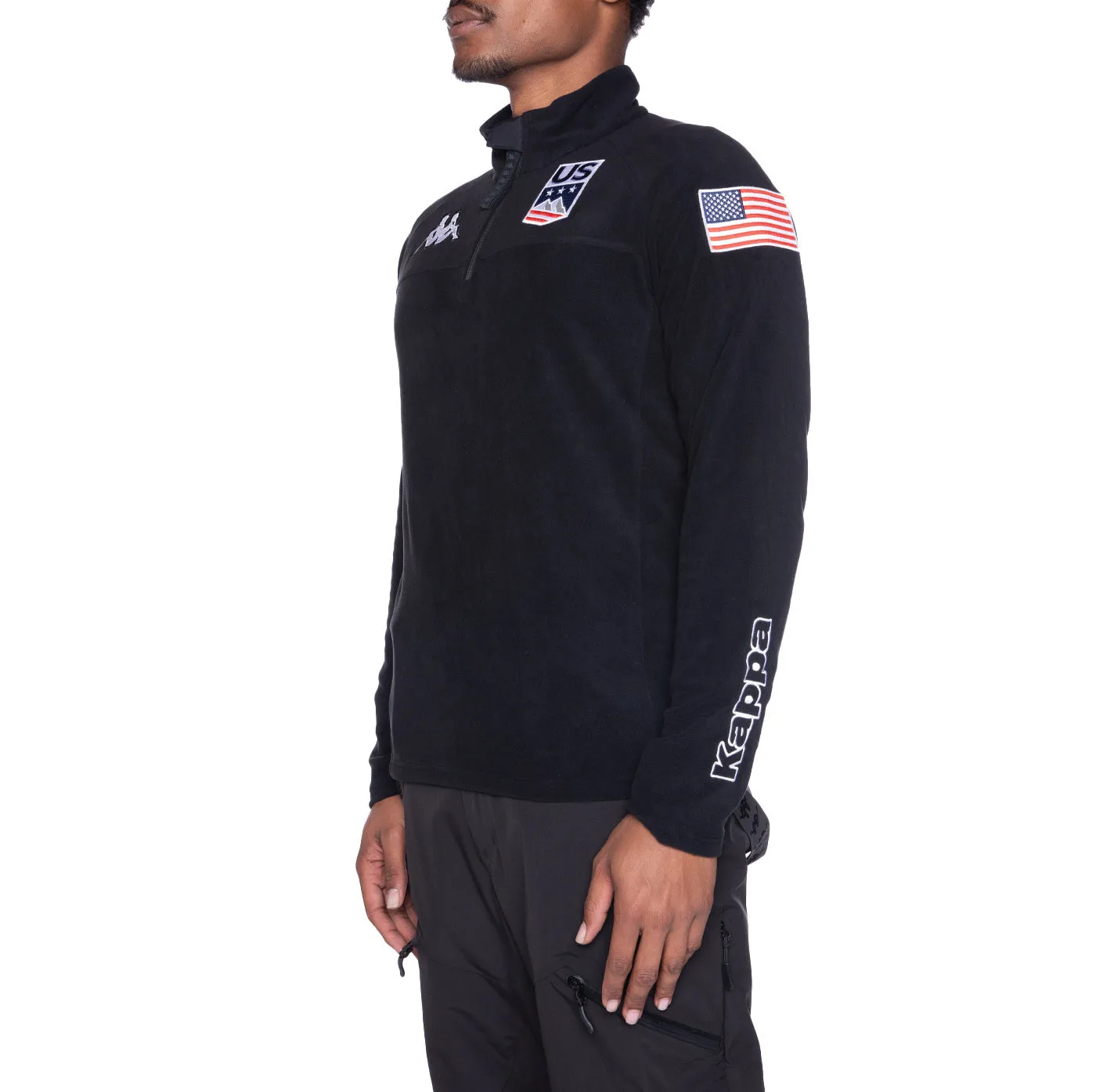 6Cento 687B US Fleece Jacket - Black