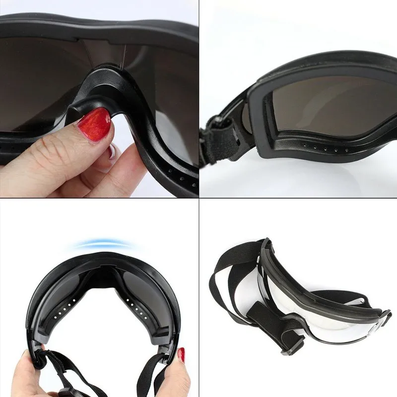 Adjustable Dog Goggles Anti UV Sport Eyewear