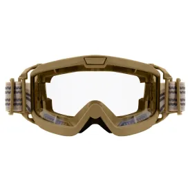 ANSI OTG Goggles Coyote Clear