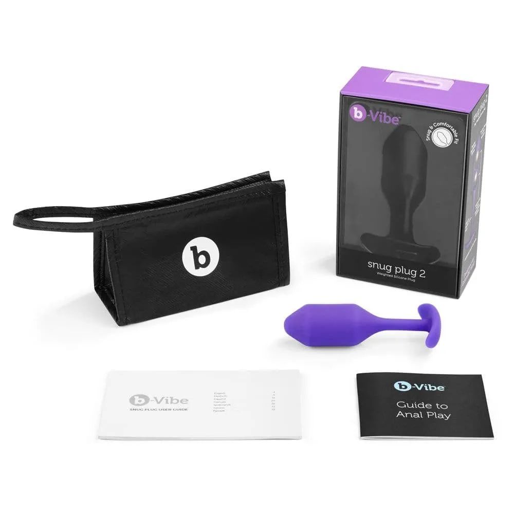 b-Vibe Snug Plug 2 Purple