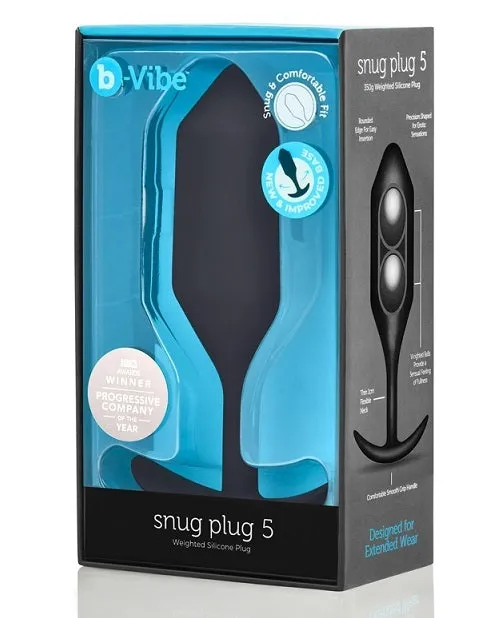 b-Vibe Snug Plug 5 - Black