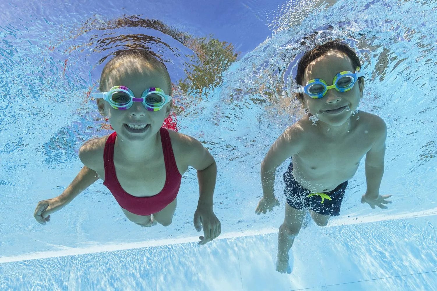 Bestway Summer Swirl™ Swim Goggles Ages 3 