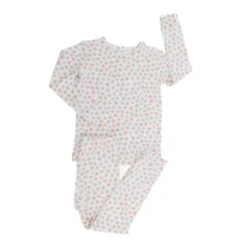 Big Kid Pajama - Polka Dot Grey