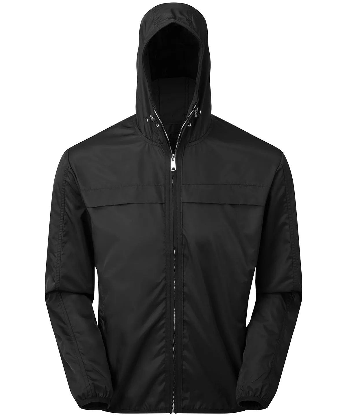 Black - Men's lightweight shell jacket