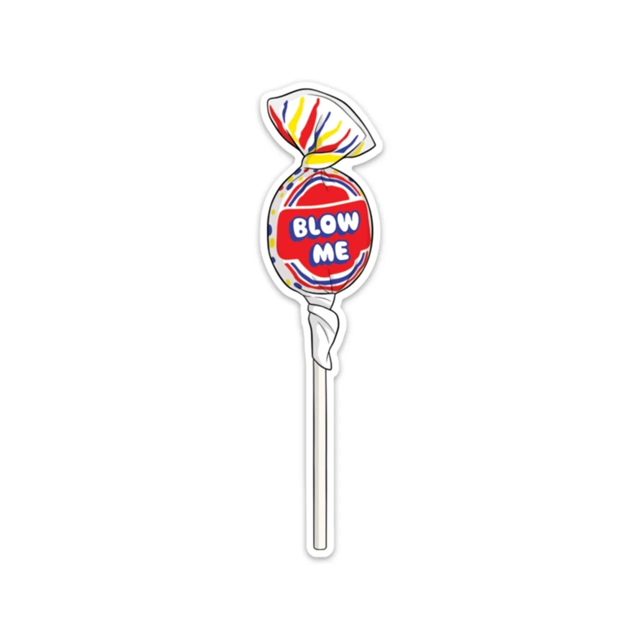 Blow Me Sucker Sticker