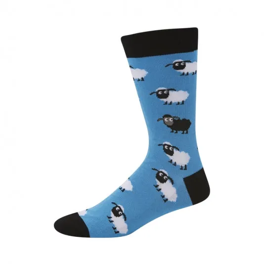 Blue Sheep | Mens Bamboo Socks