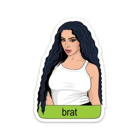 Brat Sticker