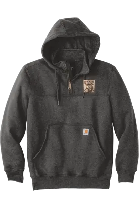 C-201 Carhartt ® Rain Defender ® Paxton Heavyweight Hooded Zip Mock Sweatshirt