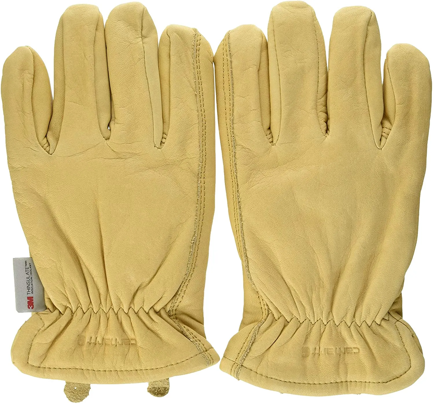 Carhartt Men's Insulated Synthetic Leather Open Cuff Glove