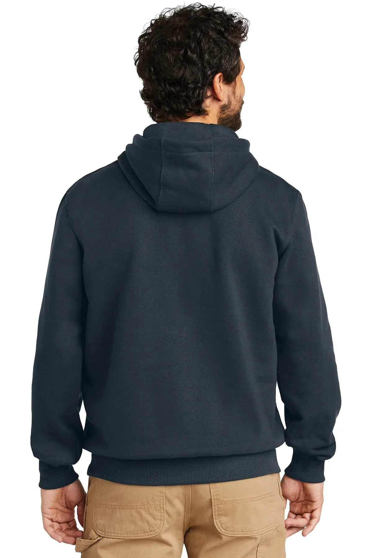 Carhartt Rain Defender Paxton Customized Hoodies, New Navy