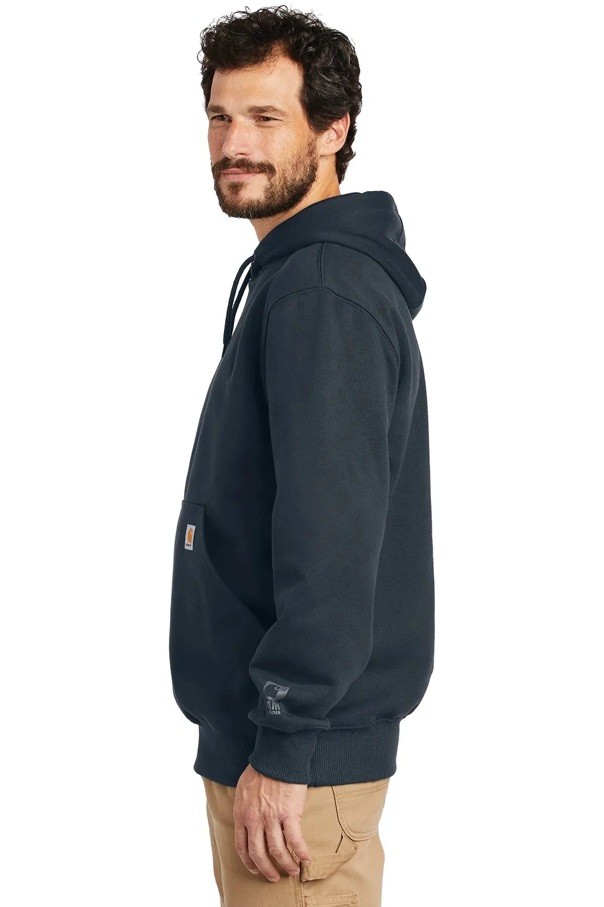 Carhartt Rain Defender Paxton Customized Hoodies, New Navy