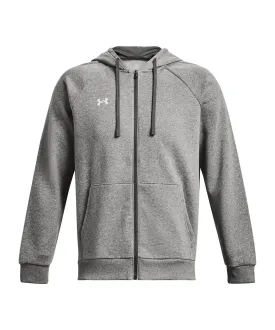 Castlerock Light Heather - Rival fleece full-zip hoodie