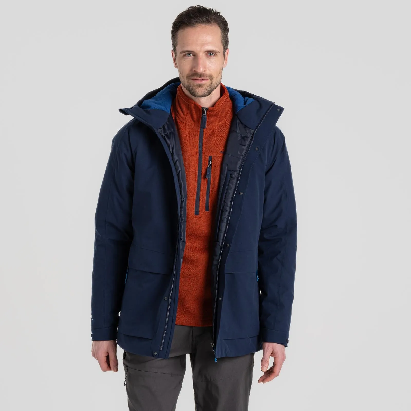 Craghoppers Mens Lorton Thermic Waterproof Waking Jacket