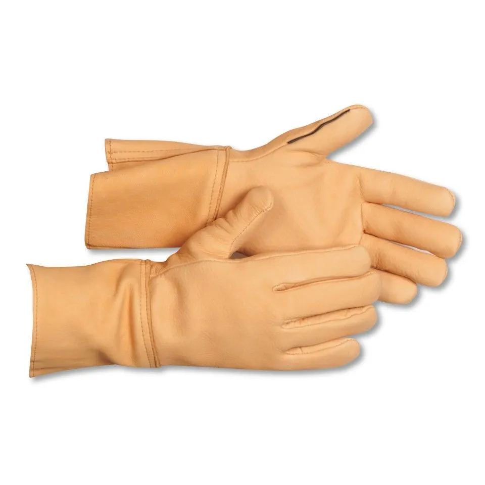 Deerskin Gauntlet Gloves