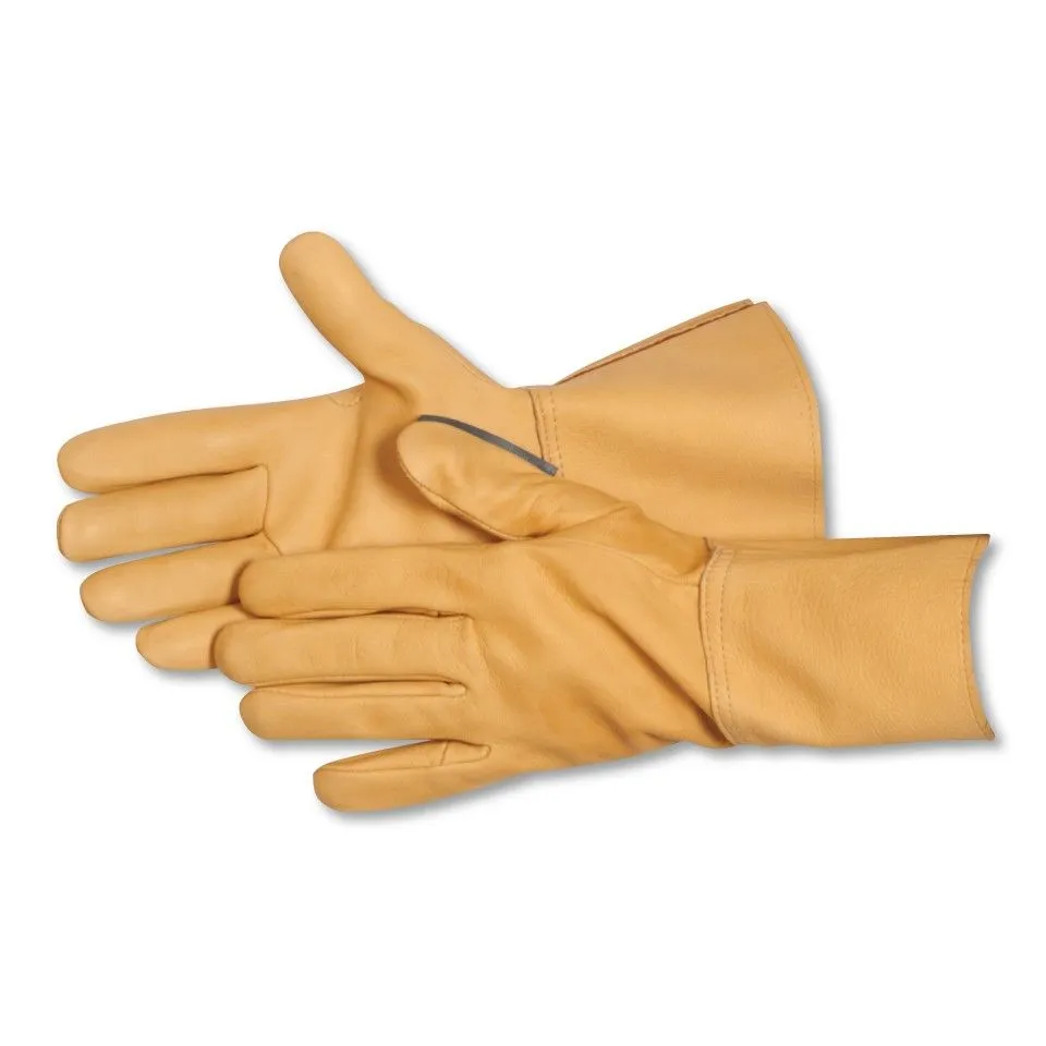 Deerskin Gauntlet Gloves