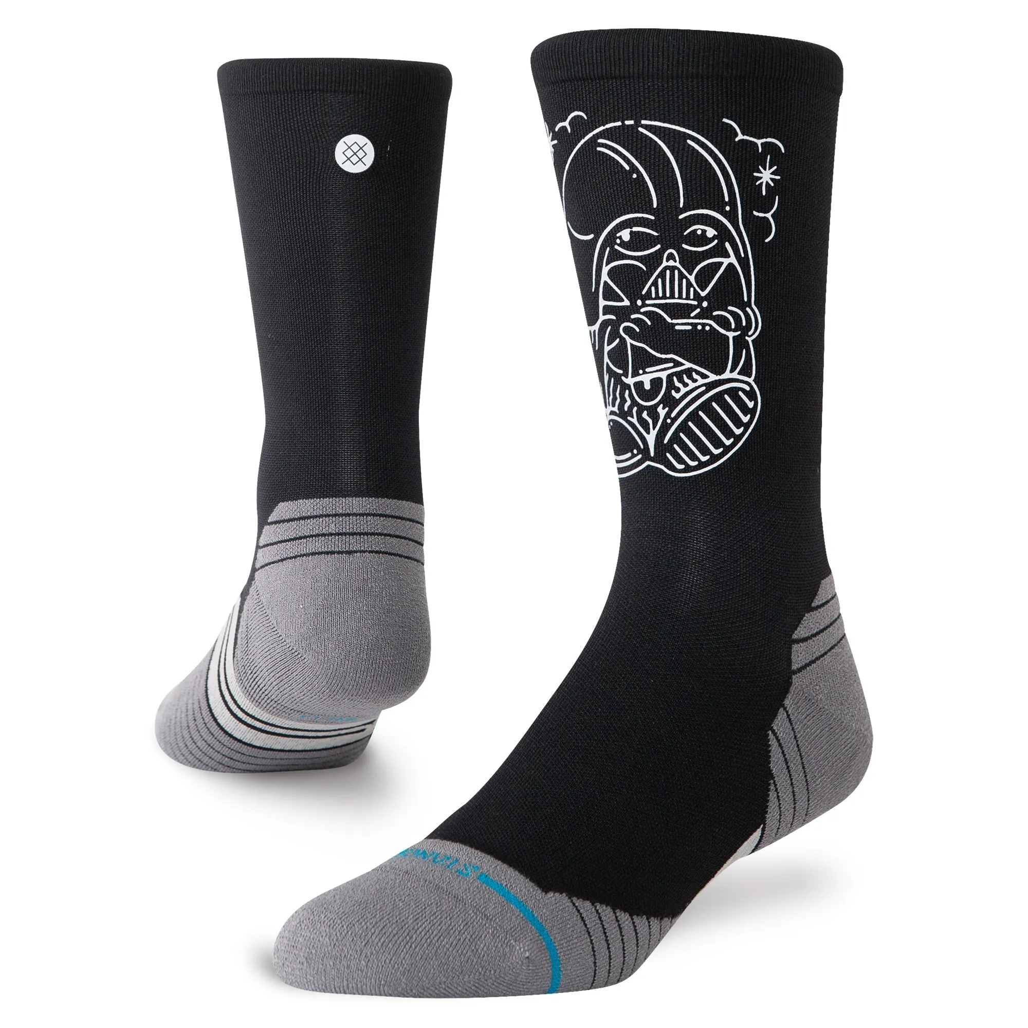 DJ DARTH LIGHT CREW SOCK