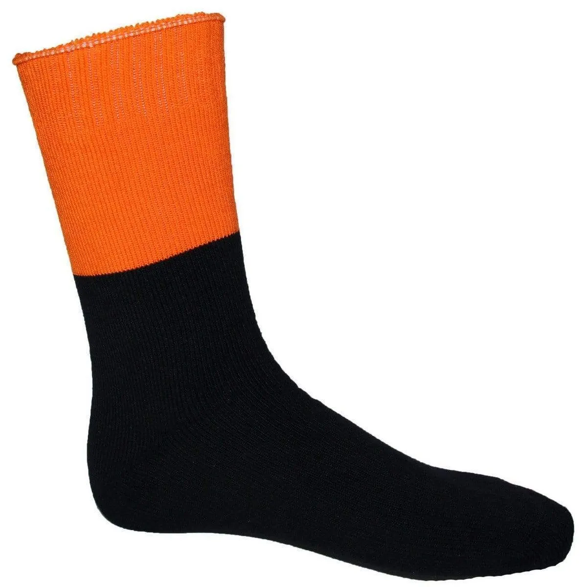 Dnc Workwear Extra Thick Hi-vis 2 Tone Bamboo Socks - S109