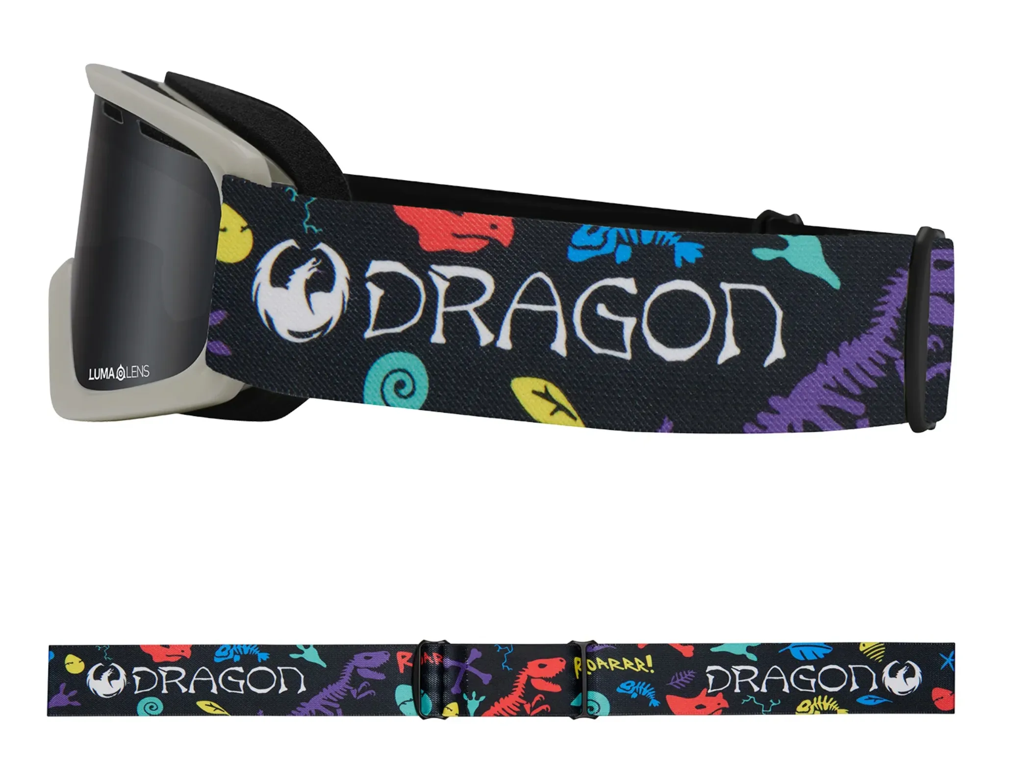 Dragon Lil D Goggle Dinos w/ Lumalens Dark Smoke