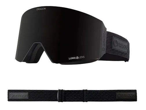 Dragon RVX MAG OTG Snow Goggles Low Bridge 2024 Midnight / Lumalens Midnight   Lumalens Violet