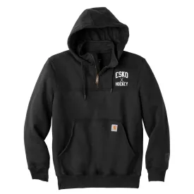 Esko Hockey Carhartt ® Rain Defender ® Paxton Heavyweight Hooded Zip Mock Sweatshirt