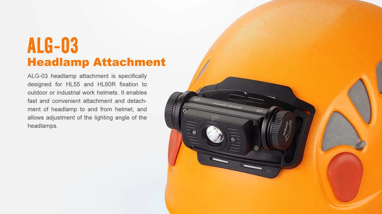 Fenix ALG-03 V2.0 Headlamp Helmet Attachment