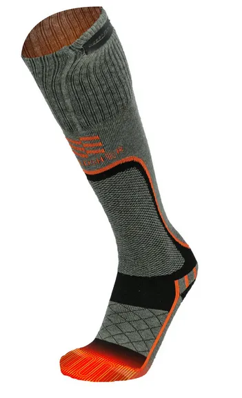 Fieldsheer Premium 2.0 Merino Heated 3.7V Black Socks Men's