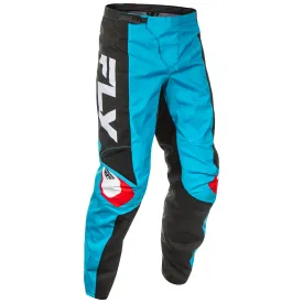 Fly Racing 2025 F-16 Pants Cyan Black White