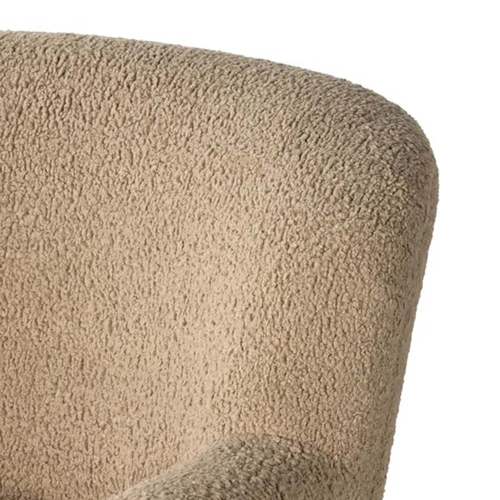 Four Hands Kadon Chair in Sheepskin Camel