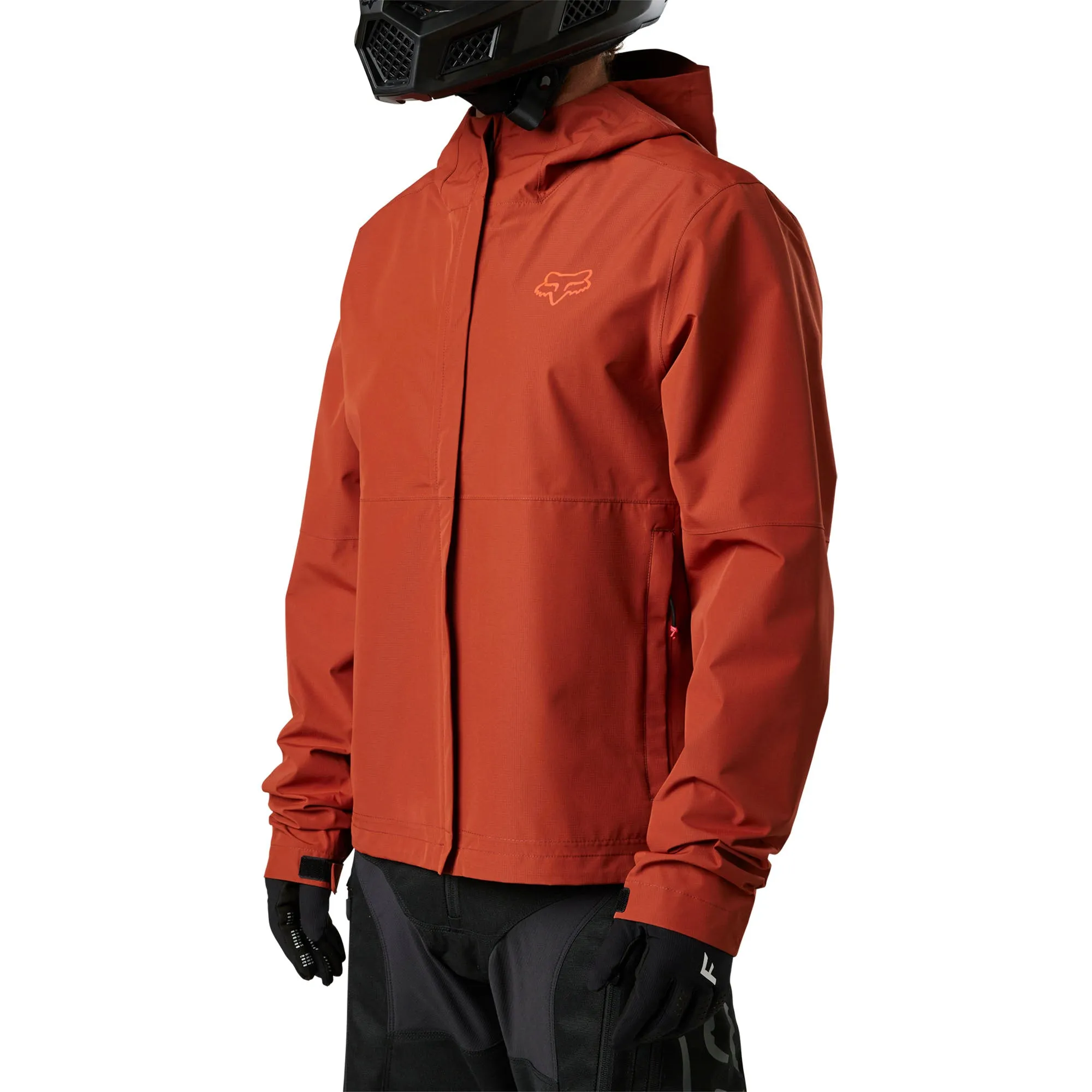 Fox Racing Ranger Offroad Packable Rain Jacket Copper Orange