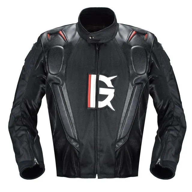 Ghost Racing Waterproof Motorcycle Jacket High Visibility Reflective Motocross Jacket Racing Riding Motorbike Protector Jacket