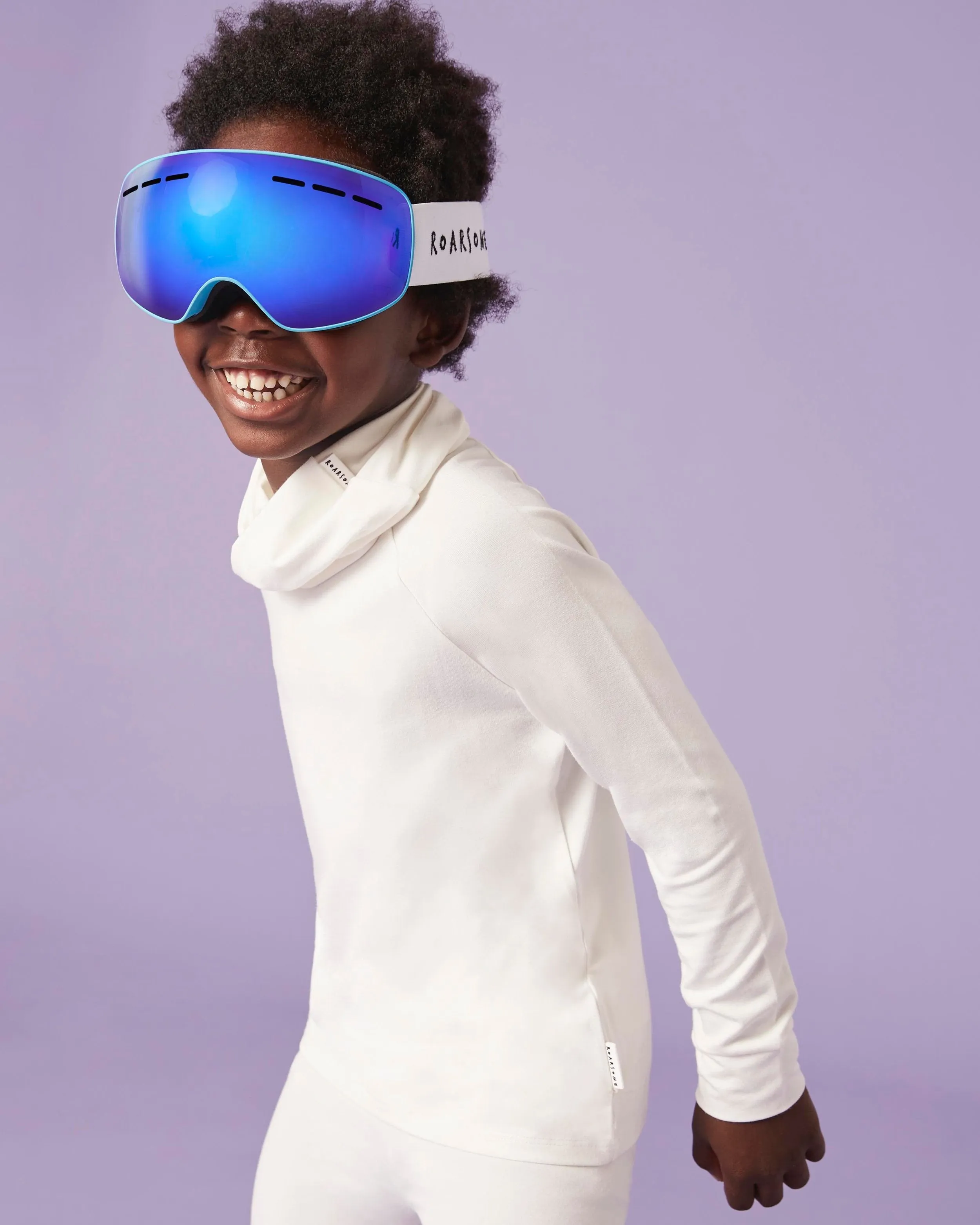 Kids Ski Goggles - Blue