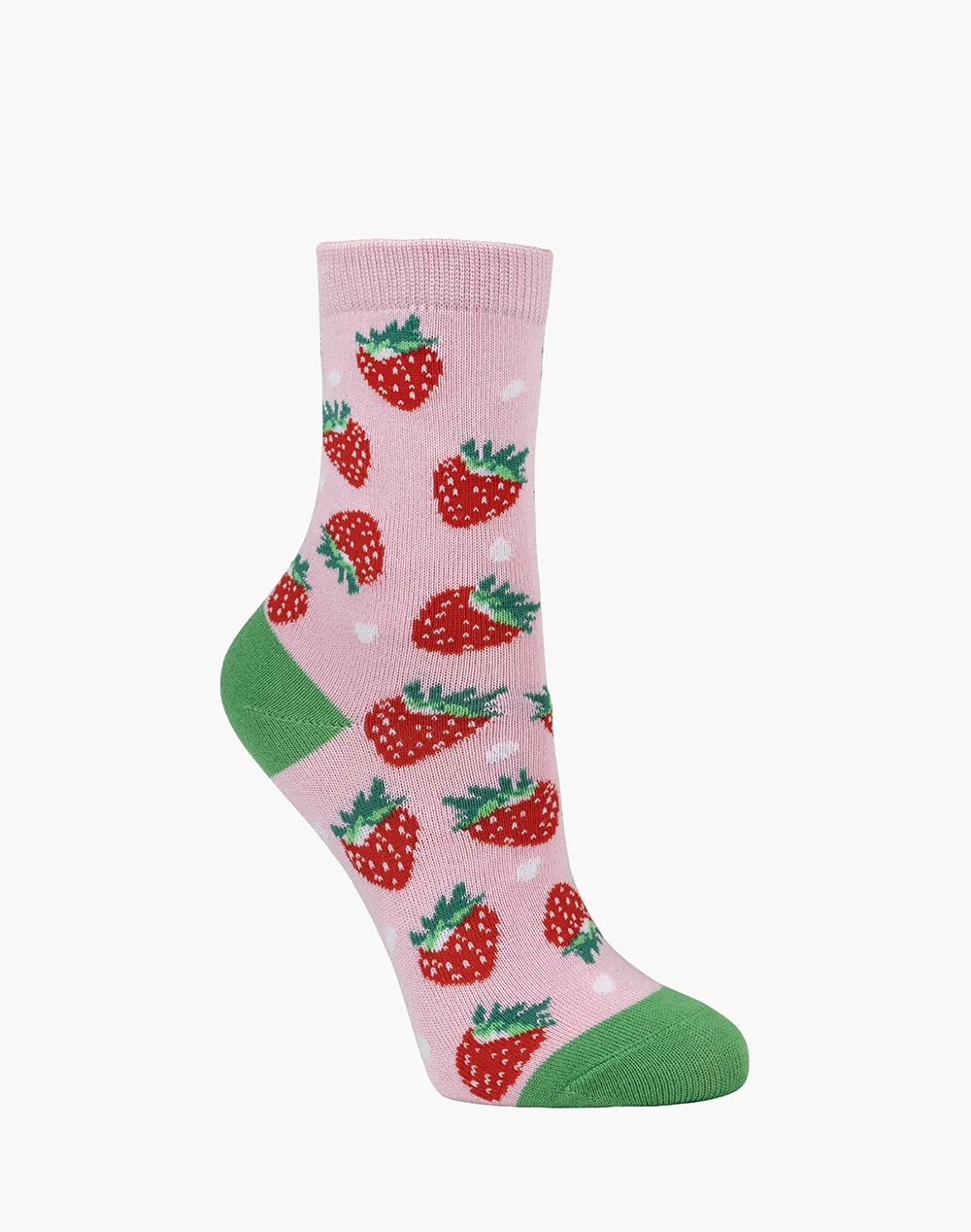 KIDS STRAWBERRIES BAMBOO SOCK