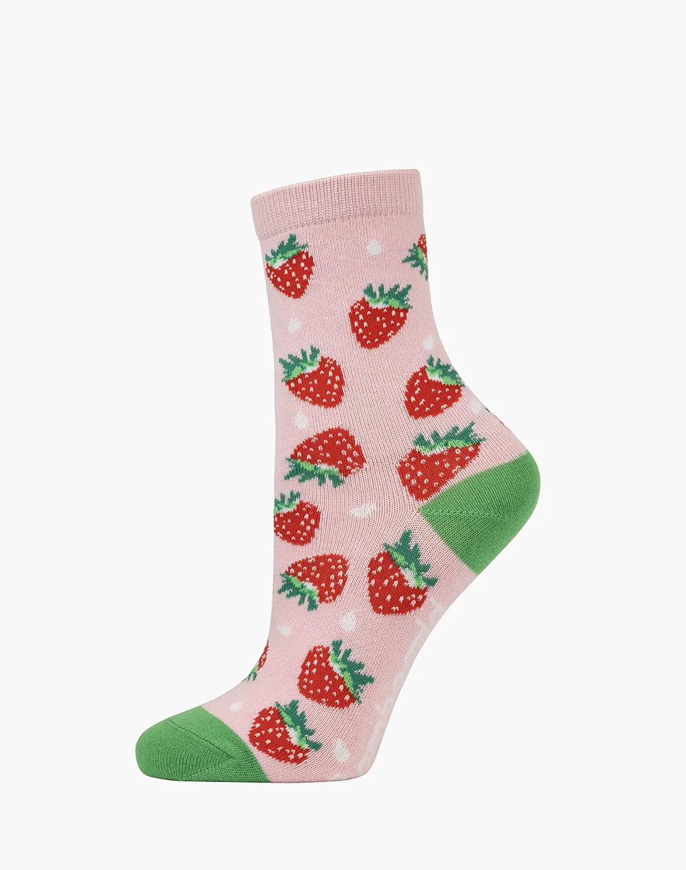 KIDS STRAWBERRIES BAMBOO SOCK