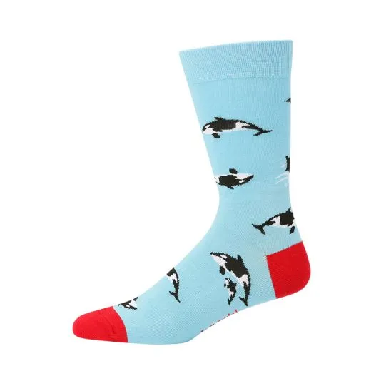 Killer Whale | Mens Bamboo Socks