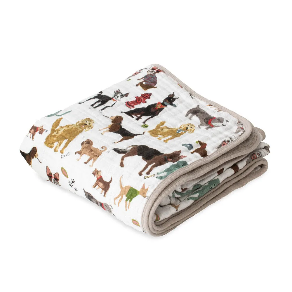 Little Unicorn - Muslin Blanket - Woof