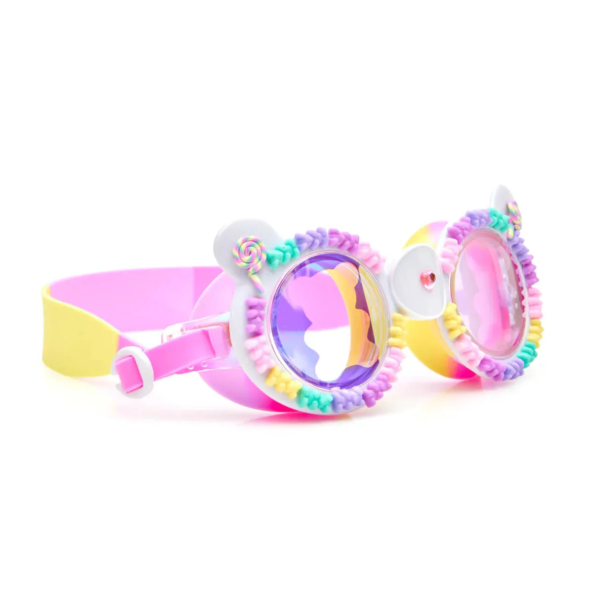 Lollipop Gummy Bear Swim Goggles