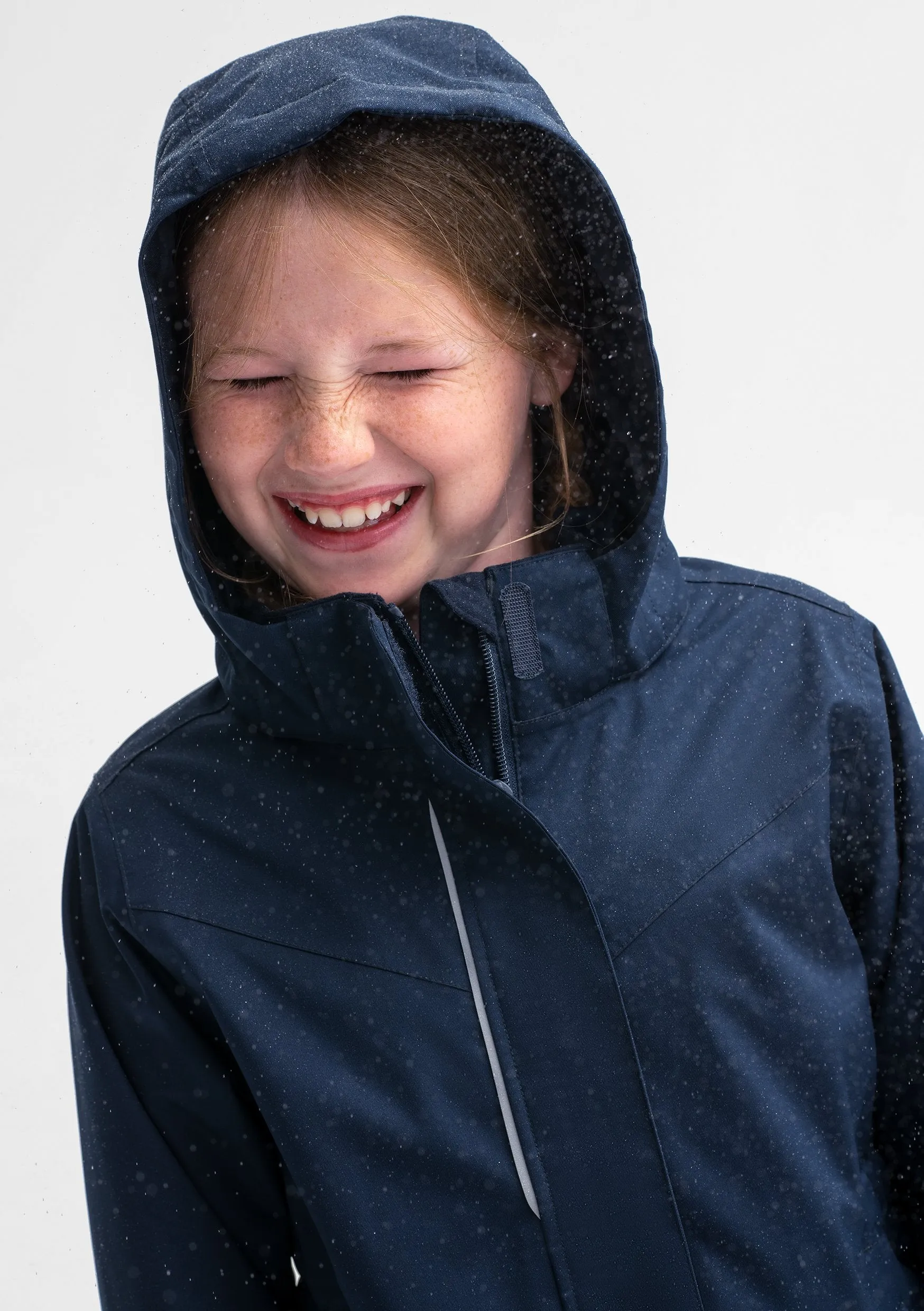 Longline Waterproof Kids Shell Jacket