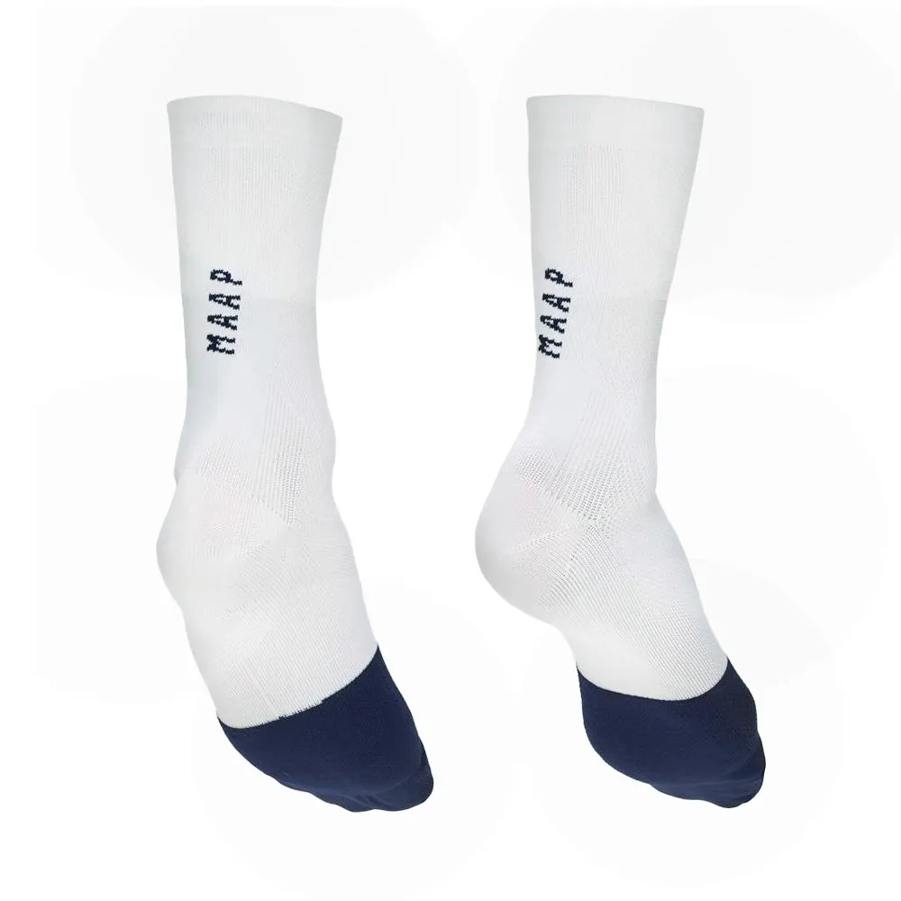 MAAP Division Socks - White/Blue