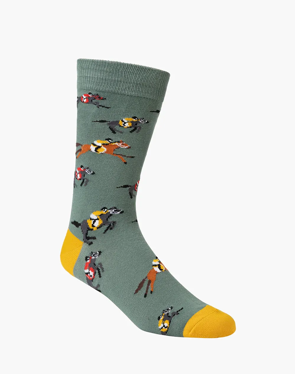 Melbourne Cup Horses | Mens Bamboo Sock