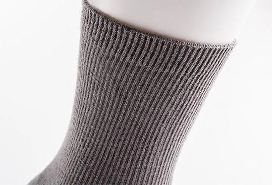 Men Non -Elastic Cotton Honeycomb Loose Soft Top Socks