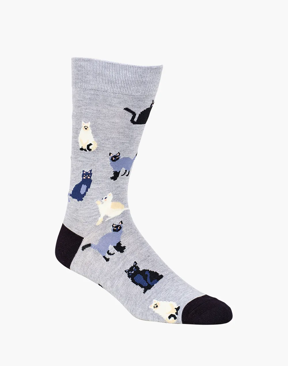 MENS CATS BAMBOO SOCK