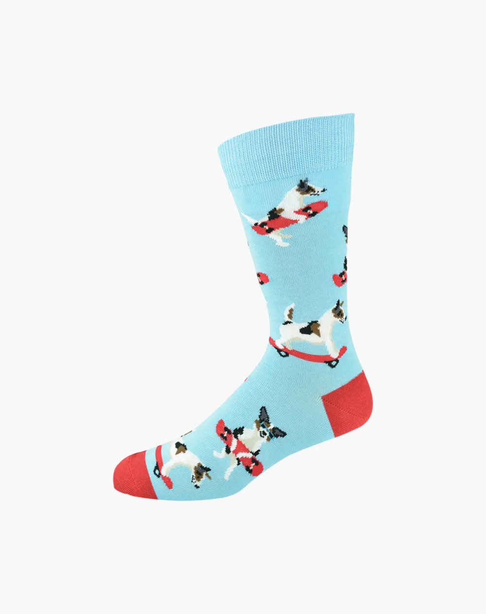 MENS JACK RUSSELL BAMBOO SOCK - KING SIZE