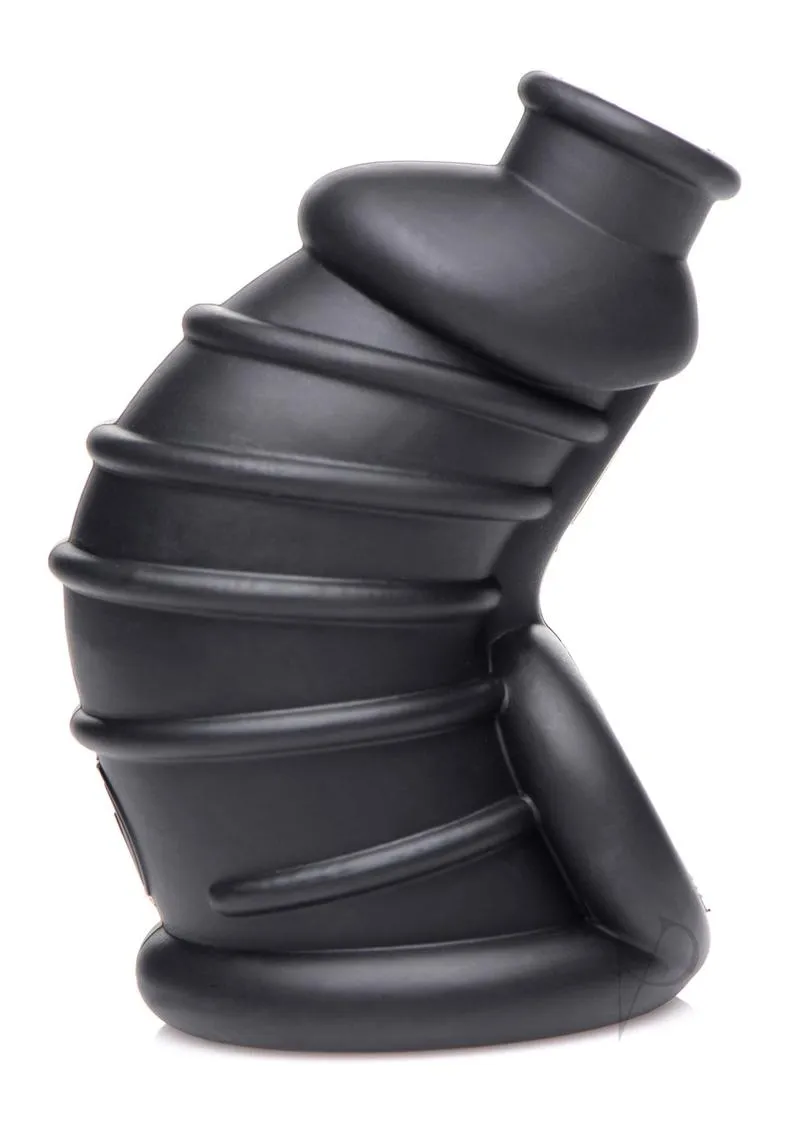 Ms Dark Chamber Silicone Chastity Cage