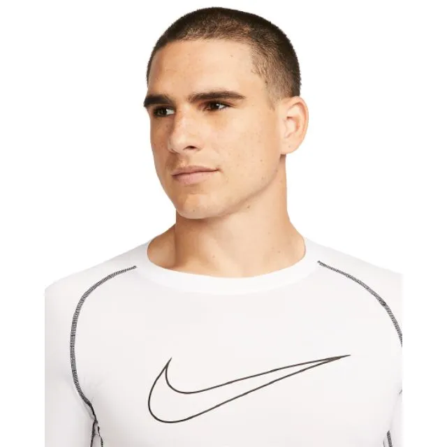 Nike Pro Dri-Fit Men Training T-Shirt White/Black