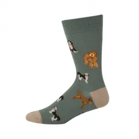 Oodles Dog | Mens Bamboo  Socks