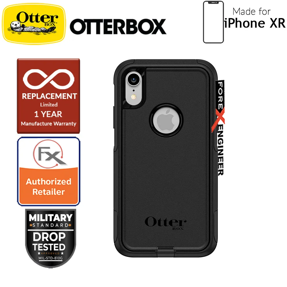 Otterbox Commuter for iPhone XR - 2 Layers Lightweight Protection Case - Black