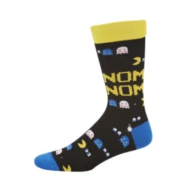 Pac-Man Nom Nom | Bamboo Men's Socks