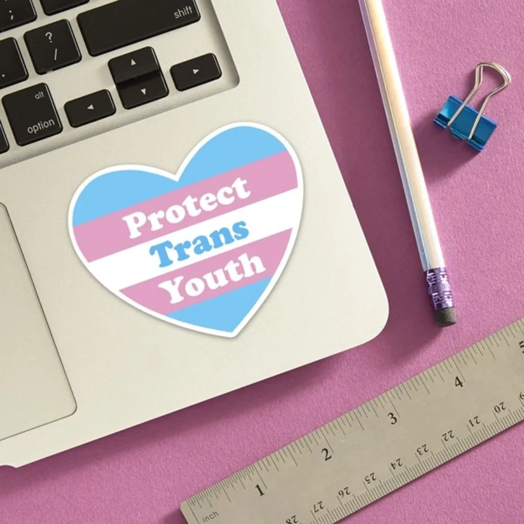 Protect Trans Youth Die Cut Sticker