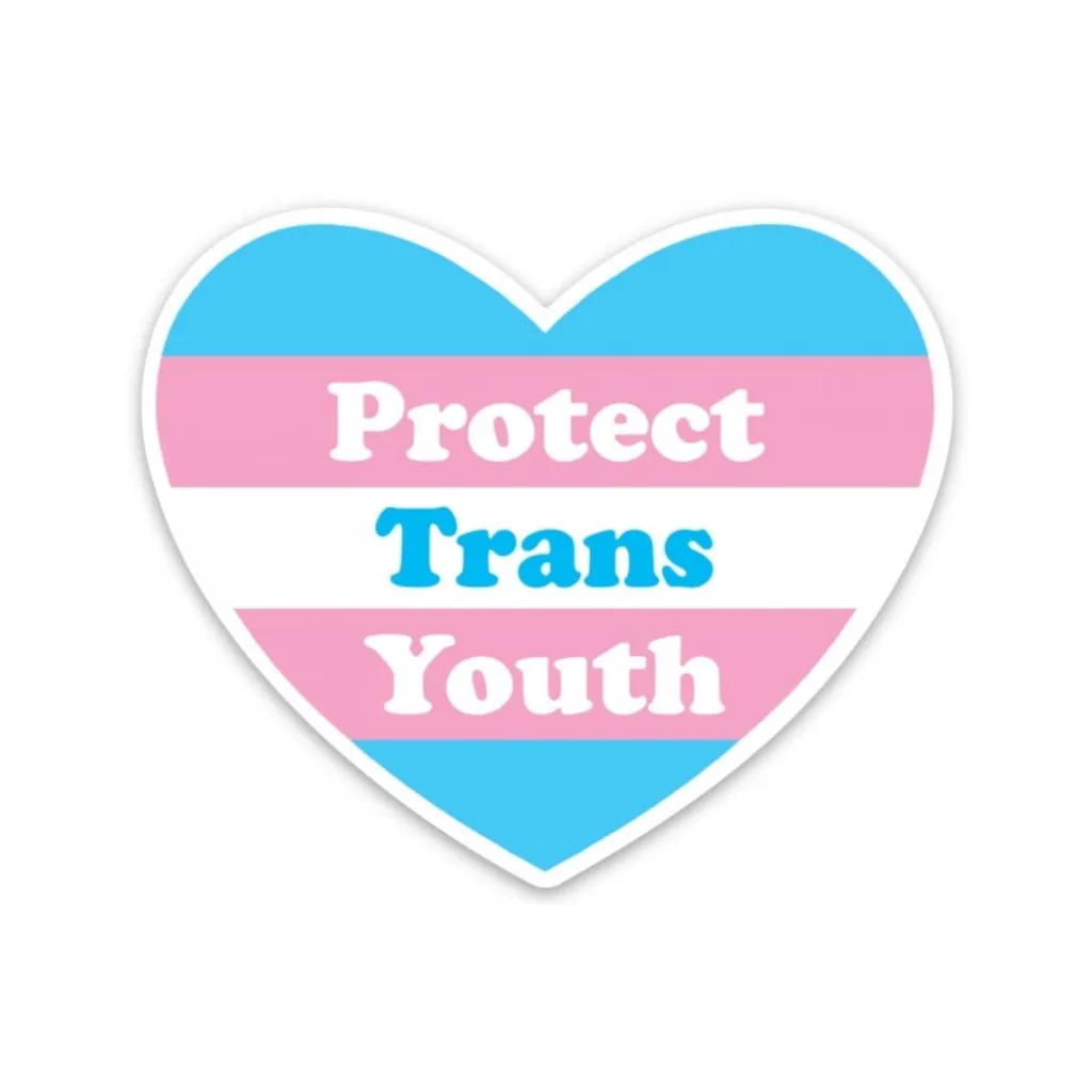 Protect Trans Youth Die Cut Sticker